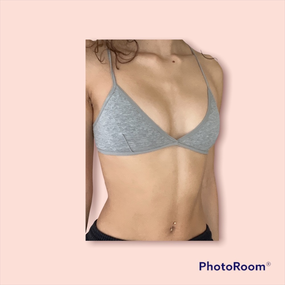 cross back bralette